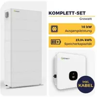 Growatt MOD TL3-XH BP Hybrid-Wechselrichter mit ARK XH Hochvolt-Speicher 10 kW 23,04 kWh