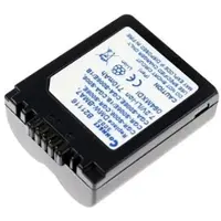 AccuCell Akku für PANASONIC LUMIX DMC FZ8, Typ CGA-S006, CGA-S006E, CGR-S006E, 600 mAh