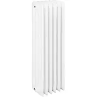 ASW Stahlradiator pulverbeschichtet 18 Glieder Nabenabstand 900 mm „HG-TEC“ 90 × 100 × 22 cm in Weiß (RAL 9010)