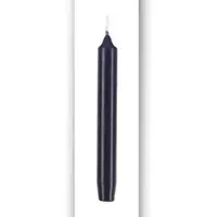 Kopschitz Kerzen Leuchterkerzen, Tafelkerzen, Haushaltskerzen Nachblau Dunkelblau, 250 x Ø 25 mm, 12 Stück