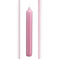 Kopschitz Kerzen Leuchterkerzen, Tafelkerzen, Haushaltskerzen Rosa, 200 x Ø 25 mm, 12 Stück