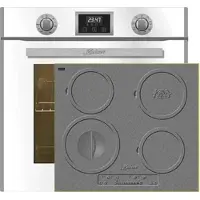 Kaiser Herd-Set EH 6326 W Einbaubackofen+ KCT 6705 RI Herd Induktions Kochfeld 60 cm