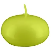 Kopschitz Kerzen Schwimmkerzen Lime Ø 60 x 24 mm, 20 Stück