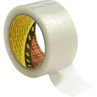 3M Scotch Verpackungsklebeband 371, Weiß, 50 mm x 66 m, 0,048 mm