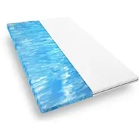 Mister sandman Gelschaum Matratzen Topper | Höhe 5cm | 200x200 | Ergonomische Körperanpassung, Druckentlastende & Atmungsaktive Matratzenauflage