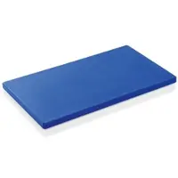 WAS Germany - HACCP Schneidbrett, 50 x 30 x 2 cm, blau, Polyethylen