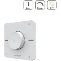 MiBoxer Single Color + CCT 4 Szenen Wandfernbedienung Rotating Wheel weiß K0