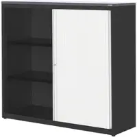 Mauser Stahlschrank mit Rollladen »Kontoro« 3 OH 125 cm grau, 125x123.5x48.2 cm