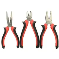 Hagebau – Handelsgesellschaft für Baustoffe GO/ON Zangen-Set, Spitzzange, Seitenschneider, Kombizange, 3-teilig
