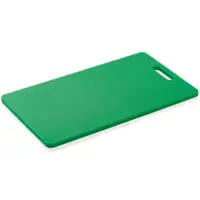 WAS Germany - HACCP Schneidbrett, 40 x 25 x 1,2 cm, grün, Polyethylen