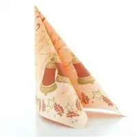 Sovie HORECA Serviette Harmony in Aprikot aus Linclass Airlaid 40 x 40 cm, 50 Stück - Weihnachten