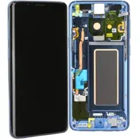 Samsung LCD-Kompletteinheit für Galaxy S9 G960F, Coral Blue