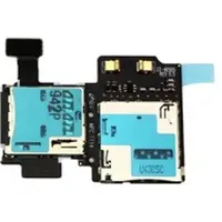 Samsung SIM-/SD-Kartenleser-Einheit mit Flexkabel für Galaxy S4 GT-i9505