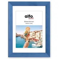Alfo. Nina 13x18 cm blau, Holzrahmen