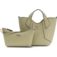 GUESS Darcy Mini-Tote-Handtasche in Grün