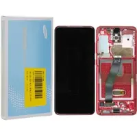 Samsung LCD Display für Galaxy S20 G980F, Galaxy S20 5G G981B, Aurora Red