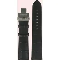Certina - Leder Lederarmband 21mm/18mm C600015780 - alligator-prägung,braun,rind