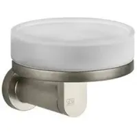 Gessi Emporio Seifenhalter für Wandmontage, Schale aus satiniertem Glas, 38803