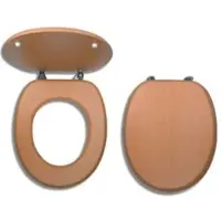 Novaservis Prestige - WC-Sitz, Holz furniert, Buche, rot WC/BUK