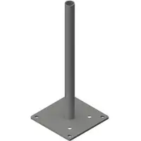 MR-Zaun Nova Konsole zum Aufdübeln von BPC & Alu Pfosten