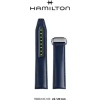 Hamilton - Other New Products Band-set Leder-blau-22/20 H690.435.103 - blau