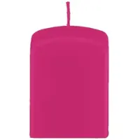 Kopschitz Kerzen Quader Kerzen Fuchsia Pink 8 x Ø 6/6 cm, 4 Stück