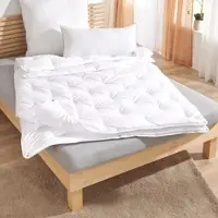 TRAUMSCHLAF Faserdecke Down Touch Active Vierjahreszeiten, Füllung: 100% Polyester 200x210 cm - weiß