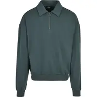 Urban Classics Shirt Collar Halbreißverschluss-sweatshirt