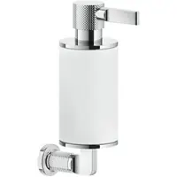 Gessi Inciso Seifenspender zur Wandmontage, Behälter weiss matt, 58513