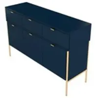 Skandica Sideboard ¦ blau ¦ Maße (cm): B: 120 H: 78