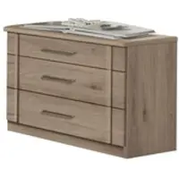 Sconto Nachtkommode Valencia ¦ holzfarben ¦ Maße (cm): B: 60 H: 50 T: 37.0