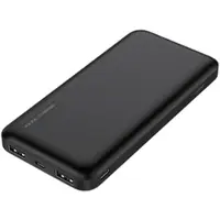 Revolt USB-Powerbank mit 10.000 mAh, 2x USB-A, 1x USB-C, 2,4 A, 12 Watt