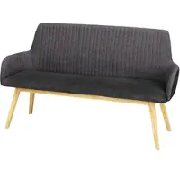 Woodford Esszimmerbank Olina ¦ grau ¦ Maße (cm): B: 157 H: 90 T: 60.0