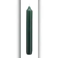 Kopschitz Kerzen Leuchterkerzen, Tafelkerzen, Haushaltskerzen Fairway Grün, 250 x Ø 25 mm, 12 Stück