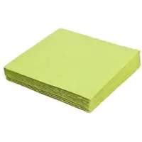 SWS 2000 Servietten Abwisch-/Tellertücher PAP 24 x 24 cm 1/4 Falz 2-lagig gelbgrün
