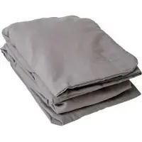 Wurzler Erdungsbettlaken Premium Spannbettlaken, 11% Silberfaden & 89% Bio-Baumwolle, 200x200x33cm