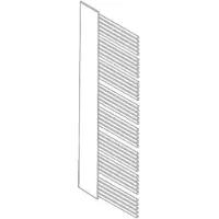 Zehnder yucca mirror Design-Heizkörper ZY701258B300000 YM-180-60, 1766 x 600 mm, Jet black, RAL 9005