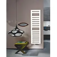Zehnder Metropolitan Spa Design-Elektroheizkörper ZM2Z1140DF00020 METE-080-040/GD, 805 x 400 mm, weiß matt