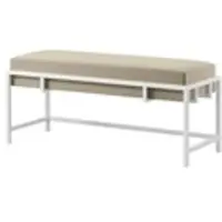 Möbel Kraft Polsterbank ¦ beige ¦ Maße (cm): B: 100 H: 45