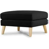 Konsimo Hocker Tagio ¦ schwarz ¦ Maße (cm): B: 80 H: 46