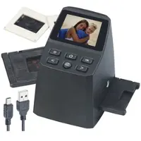 Somikon Stand-Alone-Dia- & Negativ-Scanner mit 2,4" / 6,1 cm Display, 14,6 MP