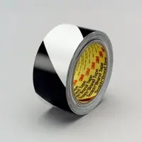 3M Weich-PVC-Klebeband 5700 weiß/schwarz, 50 mm x 33 m, 0,14 mm
