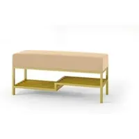 Möbel Kraft Polsterbank Mello , beige , Maße (cm): B: 80 H: 45