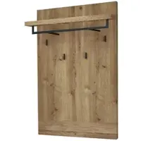 MONDO Garderobenpaneel Lisana , holzfarben , Holzwerkstoff,Massivholz , Maße (cm): B: 70 H: 123 T: 31.0
