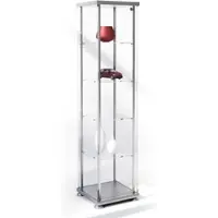 Kerkonn Vitrine Glas abschließbar 45 x 45 cm