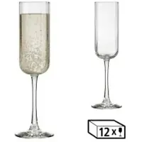 Libbey Sektglas LINEAR, 222 ml 70112 , 1 Karton = 12 Stück