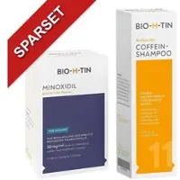 Dr. Pfleger Arzneimittel GmbH BIO-H-TIN Minoxidil 50mg/ml Männer + BIO-H-TIN Coffein-Shampoo