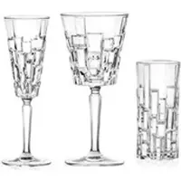 RCR Gläserset Etna 18-teilig Transparent Rund Cristallin