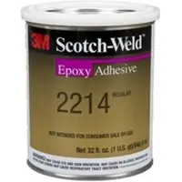 3M Scotch-Weld 1-Komponenten-Konstruktionsklebstoff auf Epoxidharzbasis 2214, Grau, 0,946 l