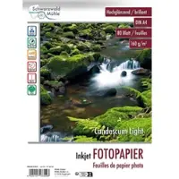 Autre 80 Bl. Fotopapier "Candescum Light" 2-seitig glossy